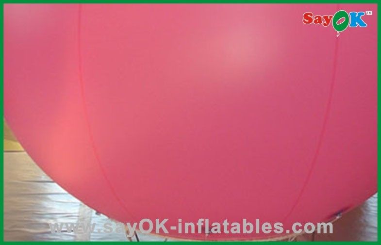 Pink Color Inflatable Balloon Outdoor Inflatable Helium Balloon