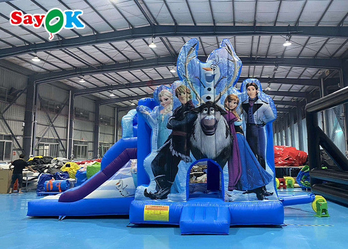 PVC Inflatable Slide Castle Children'S Ice And Snow Main Picture Climbing Bandidoplasty