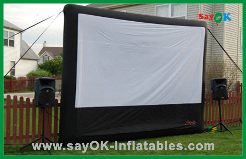 Inflatable Film Screen Strong Inflatable Movie Screen For Family Use Custom Advertising Inflatables