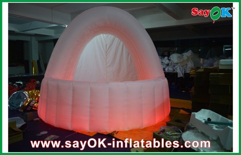 Custom Inflatable Tent Outdoor Inflatable LED Show Tent , Customized LED Bar Counter Inflatable Work Tent