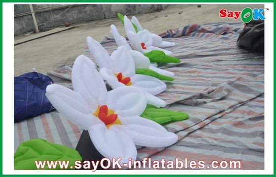 Bunga Inflatable Pencahayaan Dekorasi / Led Inflatable Dekorasi