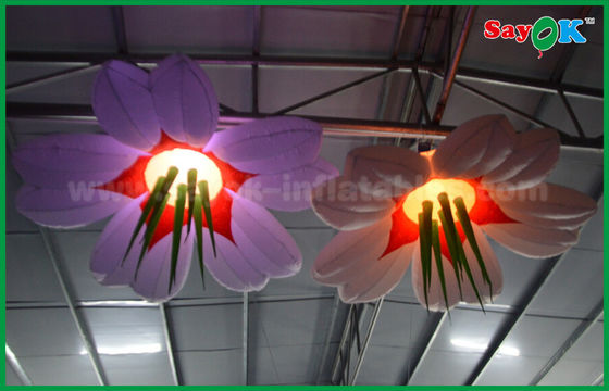 Pemandangan Pernikahan Lampu Inflatable Dekorasi Led Pernikahan Bunga Inflatable