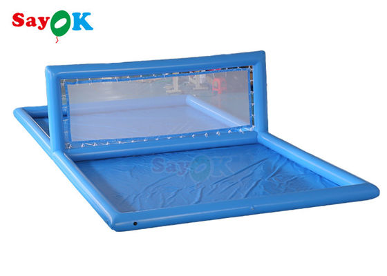 PVC Inflatable Water Toys Lapangan Bola Voli Lingkungan Keluarga Hiburan Permainan Interaktif