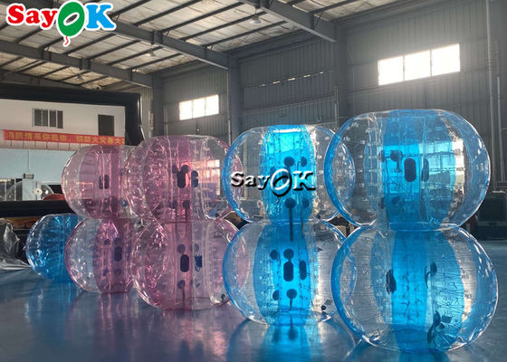 Taman Hiburan 1.0mm TPU Game Olahraga Inflatable Bola Sepak Bola