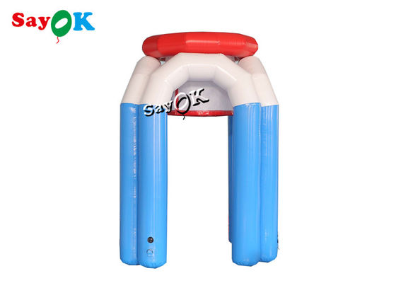 Komersial Airtight Inflatable Olahraga Game Basket Hoop Menembak Karnaval Game