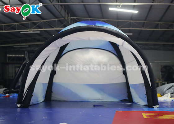 Tenda Luar Ruangan Tiup Berkemah Di Luar Ruangan Empat Kaki Tenda Udara Tiup Bukti Kelembaban Tahan UV