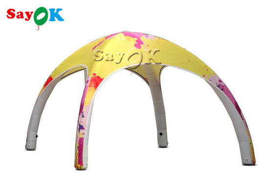 Tenda Rumput Tiup Tahan Air Oxford TPU Tenda Kubah Laba-laba Udara Tiup