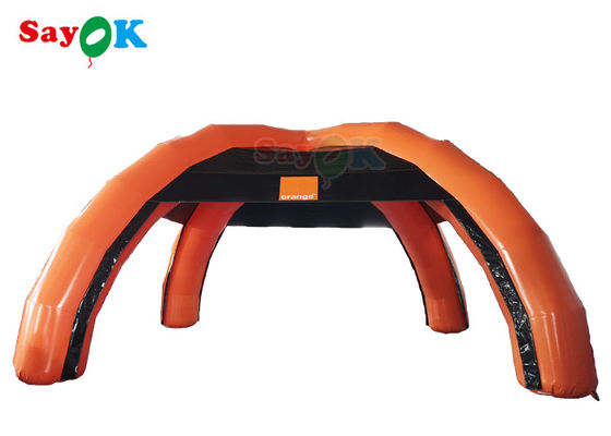 Tenda Kubah Acara Kustom PVC Raksasa Tenda Udara Tiup Struktur Pendukung Meledakkan Tenda Laba-laba