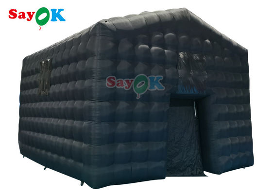 Tenda Kubus Tiup Terpal Dengan Lampu Led Tenda Pesta Pernikahan Tiup
