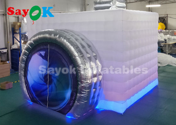 Booth Foto Pesta Festival Acara Booth Foto Tiup / Tenda Kubus Tiup 11.5x9.2x8.2ft