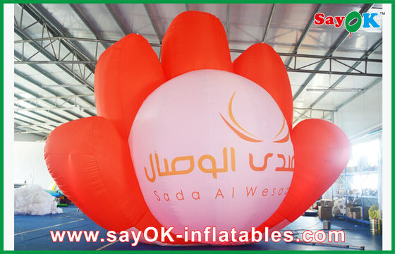 DIA 5 Meter Lampu Led Palm Inflatable Untuk Promosi Iklan