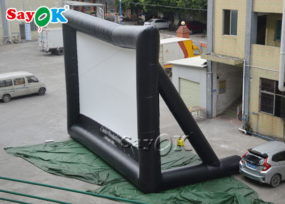 Layar Film Tiup Airblown Layar Film Tiup Museum PVC Stiching Ganda