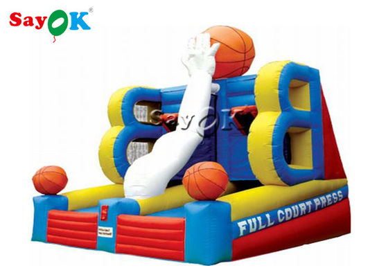 Permainan Bisbol Tiup Olahraga Luar Ruangan Papan Bola Basket Tiup Double Shot Hoop Game Garansi 3 Tahun