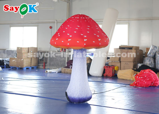 Luar biasa 2m kain Oxford raksasa Jamur Inflatable Untuk dekorasi panggung