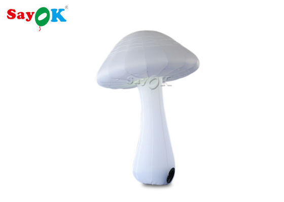 2 Meter Inflatable Pencahayaan Dekorasi Blow Up Jamur Dengan LED Untuk Acara
