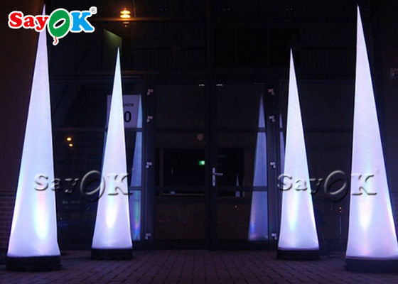 Pesta Dekorasi Led Kegel Inflatable Untuk Outdoor dan Indoor Event