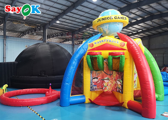 Game Bola Tiup Game Olahraga Tiup Raksasa Game Menembak Bola Basket Tiup Komersial Lucu