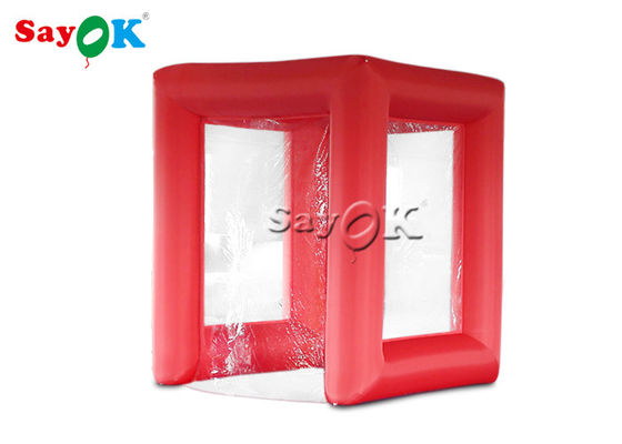 Saluran Sterilisasi Disinfeksi Medis Inflatable Merah Untuk Darurat