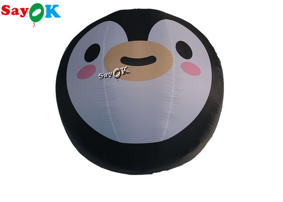 Disesuaikan 1.5m 5ft Inflatable Lighting Dekorasi balon penguin