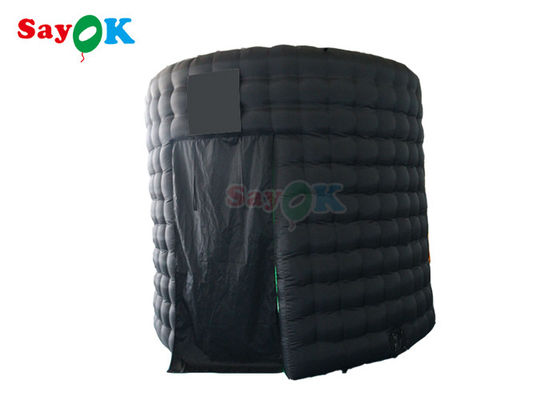 Portabel Disesuaikan Air 360 Photo Booth Enclosure Tenda Latar Belakang Kubus Tiup