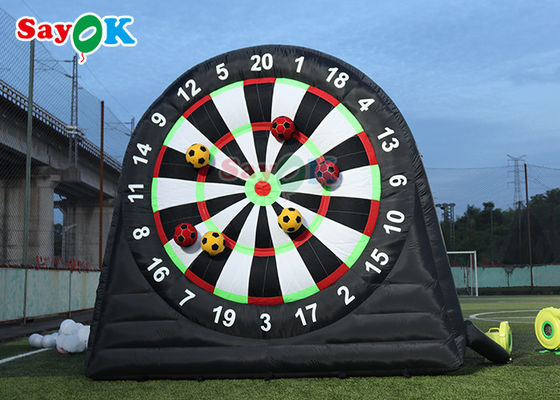 3m Inflatable Papan Dart Sepak Bola Target Permainan Sepak Bola Menembak Tendangan Anak Panah Inflable Sepak Bola Menembak Target