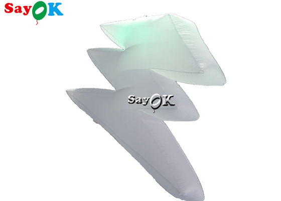 Kain Nylon Gantung Inflatable Petir Dekorasi tahan angin