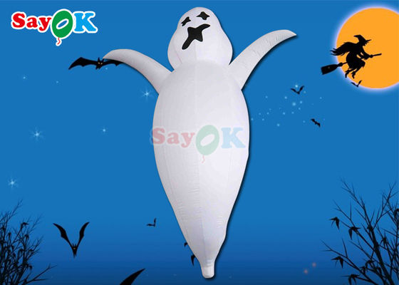 5ft Tinggi Halloween Inflatables Cute Outdoor Hanging Ghost Dekorasi