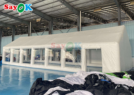 Disesuaikan besar transparan berkapasitas tinggi tenda penutup kolam renang berkapasitas tinggi pesta dan acara