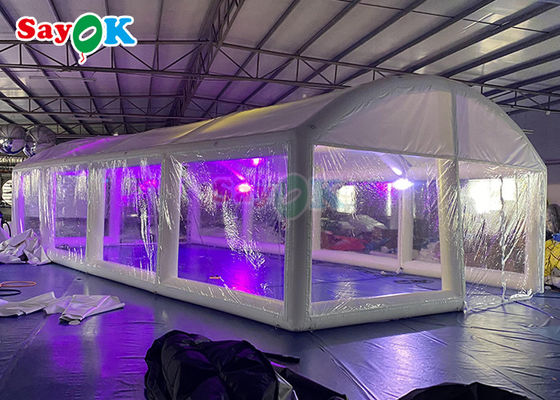 Pencetakan Digital Bayangan kolam renang Bubble Dome Bangunan Air Cover Water Tent