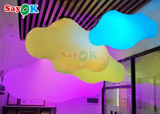 Peristiwa Raksasa Balon Bentuk Awan Inflatable Untuk Iklan 2m 2.5m 3m